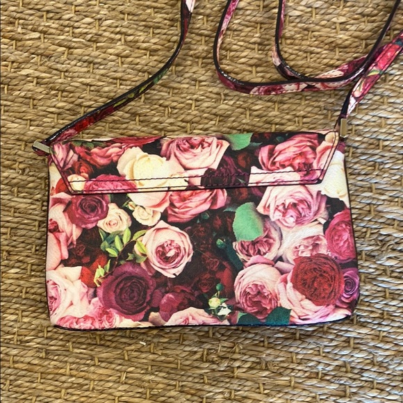 Kate Spade Rose Print Crossbody Bag - Picture 6 of 7